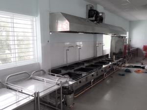 BẾP CÔNG NGHIỆP 3 LÒ KT 2200 X 800 X 550
